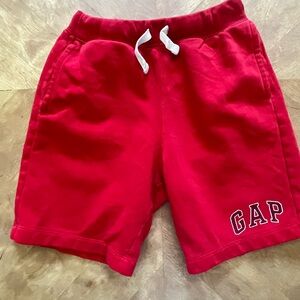 GAP Boys’ Red Logo Drawstring Shorts – XL